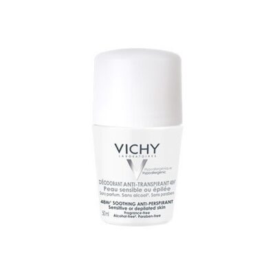VICHY DÉODORANT ANTI-TRANSPIRANT 48H PEAUX SENSIBLES  50ml